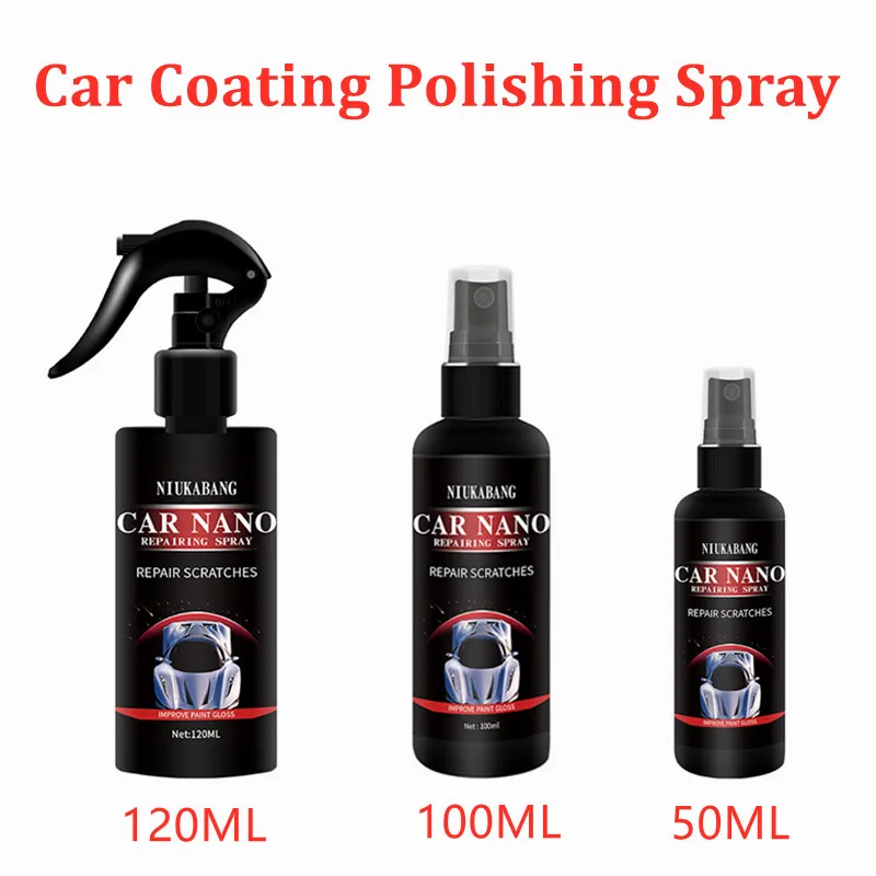 Car Nano Repairing Spray Oxidation Liquid Ceramic Coat Super Hydrophobic Car Nano Repairing Spray Car Coating Polishing Spray