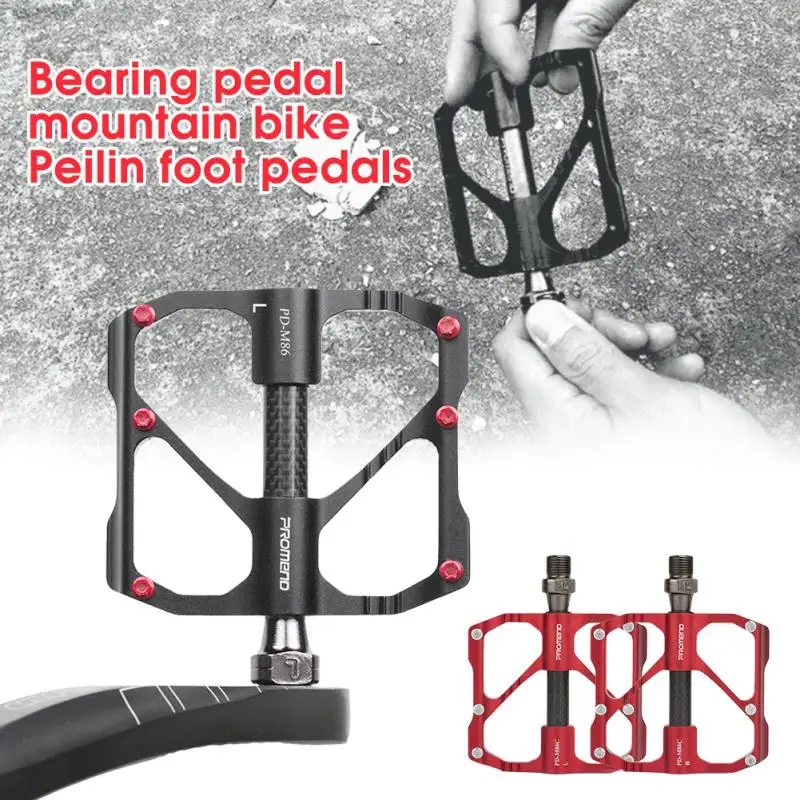 

PROMEND Anti-slip Ultralight Bicycle Pedal Quick Release Pedal Flat MTB 3 Bearings Pedal For Mountain Road Bike Accessories