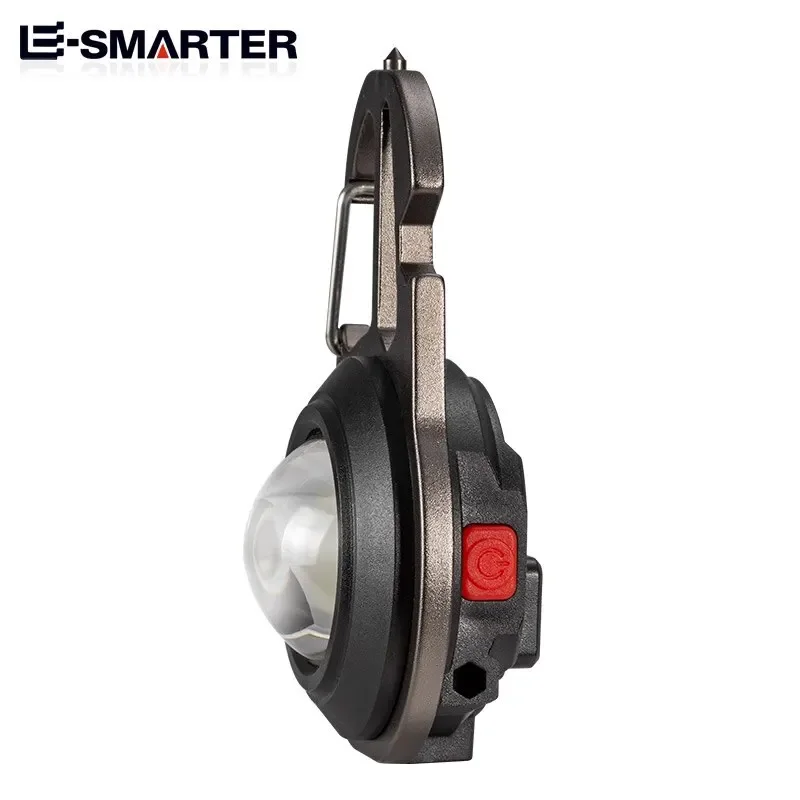 ESMARTER Суперкомпактный перезаряжаемый светодиодный фонарик Многофункциональный