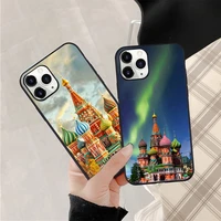 russian federation moscow saint petersburg phone case for iphone 12 11 13 7 8 6 s plus x xs xr pro max mini shell