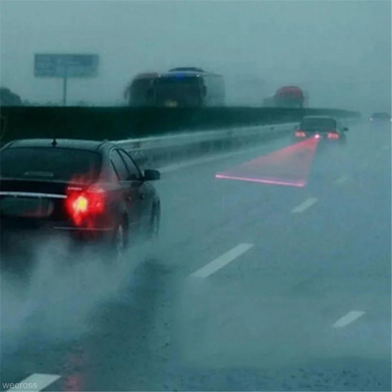 

Anti-Collision Taillight Tail Lamp Car LED Laser Braking Warning Lamps Fog Light