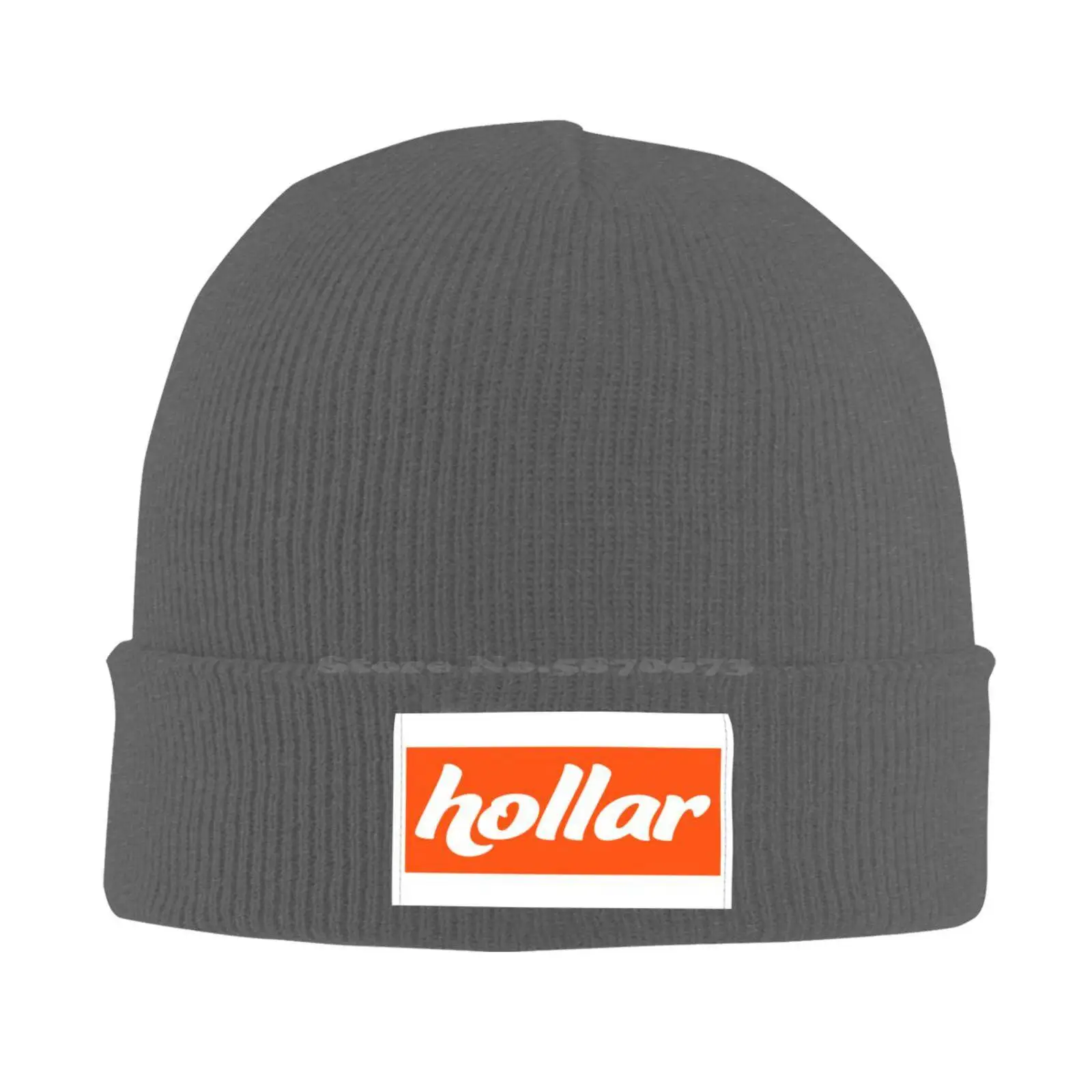 

Hollar Logo Print Graphic Casual cap Baseball cap Knitted hat