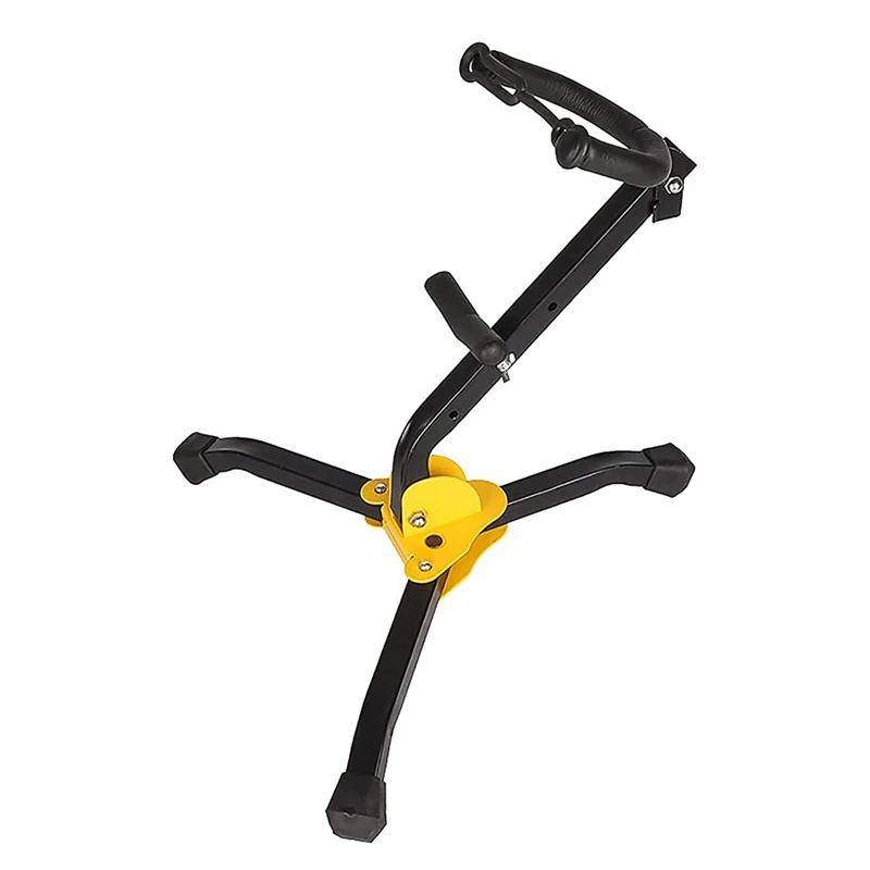 

Portable Folding Saxophone Stand Adjustable Triangle Base Musical Instrument Accessories
