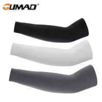 sports arm sleeves cycling running fishing climbing arm warmers sun uv protection cool hand cover elastic cuffs summer men women