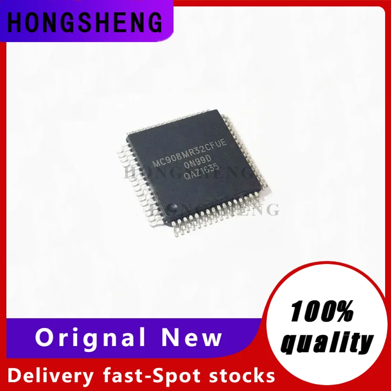 

2-10pcs/lot MC908MR32CFUE MC908MR32 package LQFP-64 MCU chip can be burned