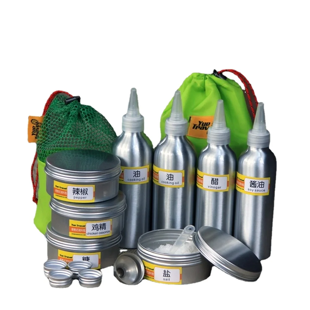 

Коробочка для специй для кемпинга на открытом воздухе, коробочка для специй с грилем для кемпинга