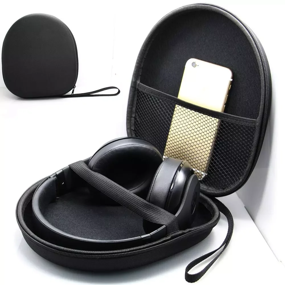 

Hard Shell Earphone Protective Case Cover Headphones Bag Travel Box For SONY Headband Headset Cables Adapters Accessories