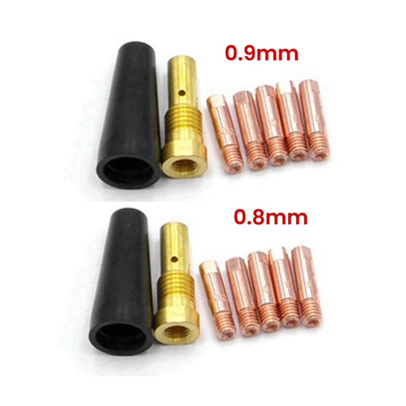 Новые 7 шт./компл. безгазовые насадки для подачи проволоки Century FC90 с порошковым