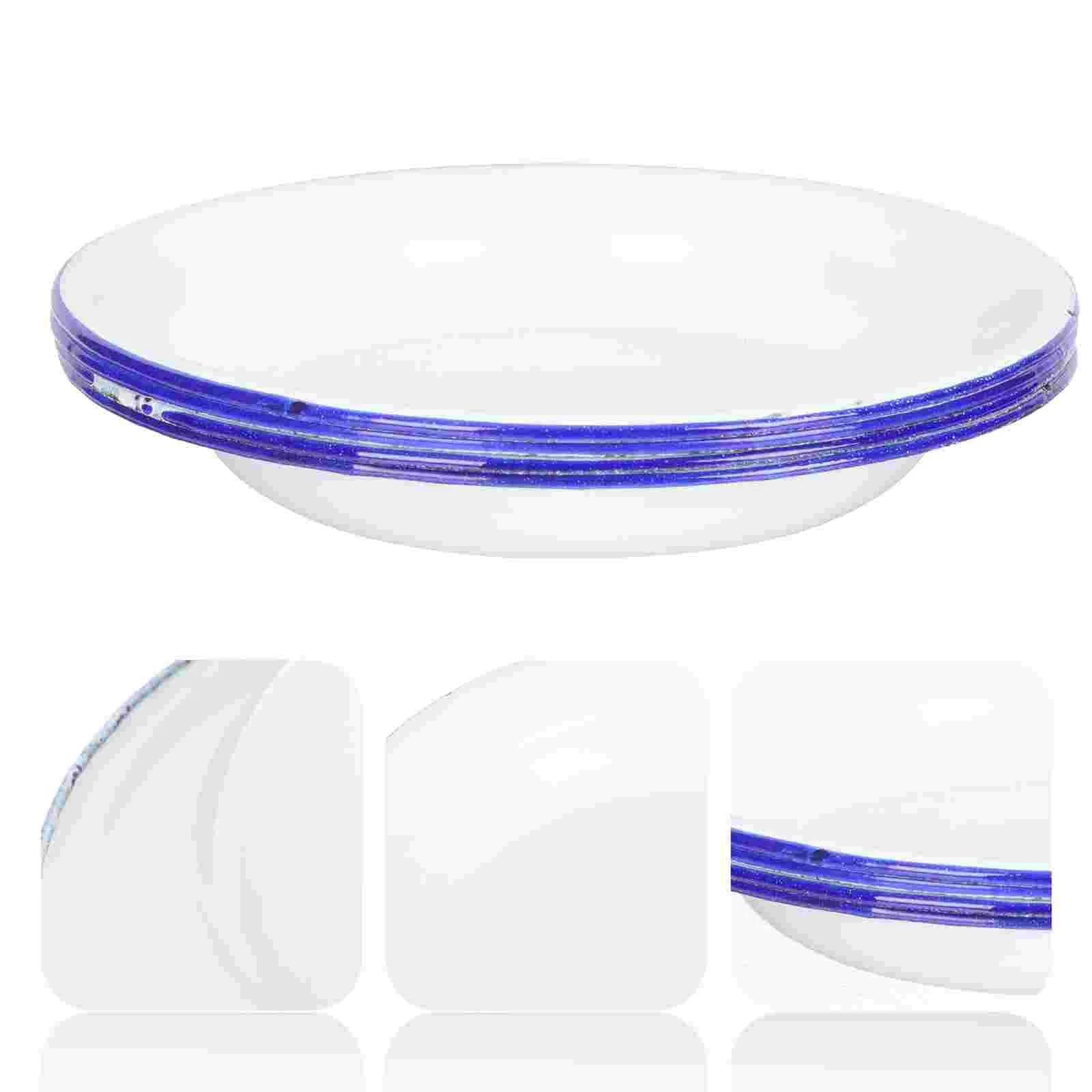 

Plate Enamel Enamelware Serving Salad Platter Fruit Plates Bowl Dinner Dishes Dish Dessert Trays Tray Appetizer Soup Pasta