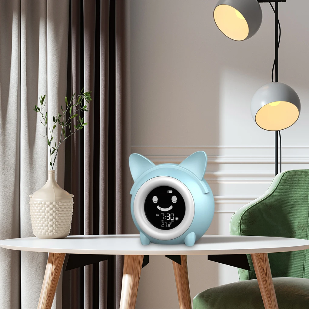 

Часы с таймером для рабочего стола, товары для дома, милая работа, милый Многофункциональный светодиодный экран, компактный размер, подарок на день рождения