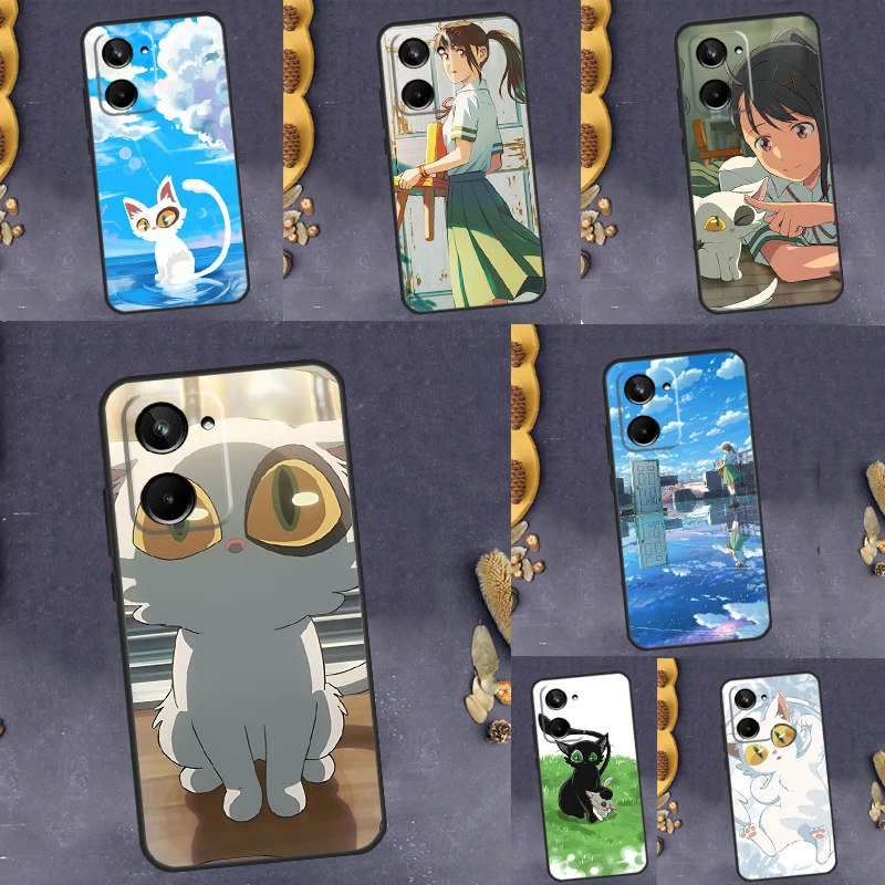 Популярный аниме судзум для Realme 8 9 10 Pro Plus GT Neo 5 3 Neo 3T 2T C21Y C25Y C31 C30 C21 C11 C33 C35 C55