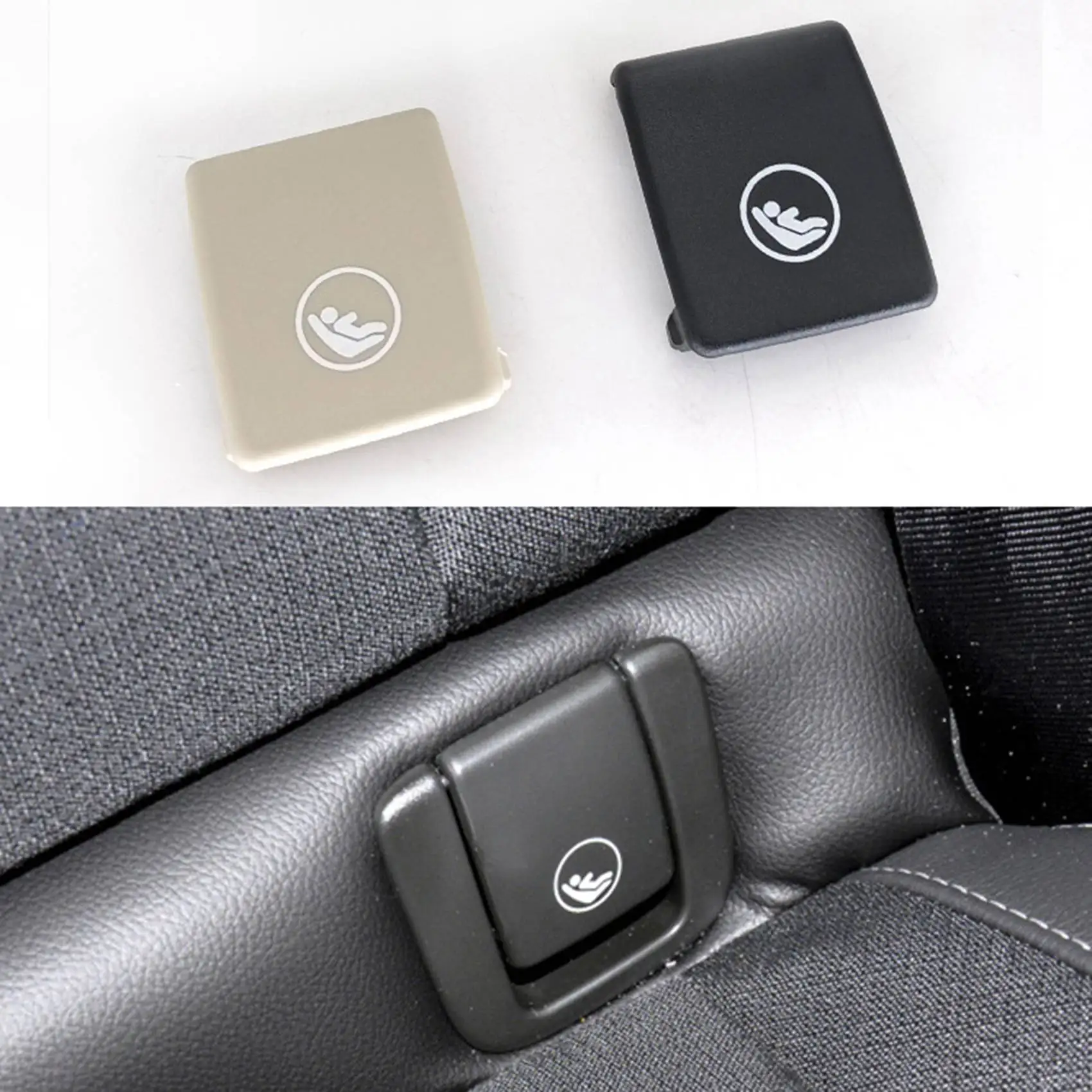 Крючок для заднего сиденья автомобиля ISOFIX крышка детского удерживающего