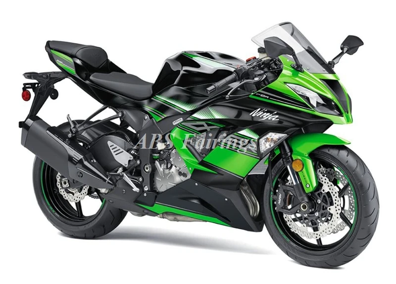 

New ABS Fairings Kit Fit for Kawasaki Ninja ZX-6R 2013 2014 2015 2016 2017 2018 599 13 14 15 16 17 18 Bodywork Set Green Cool