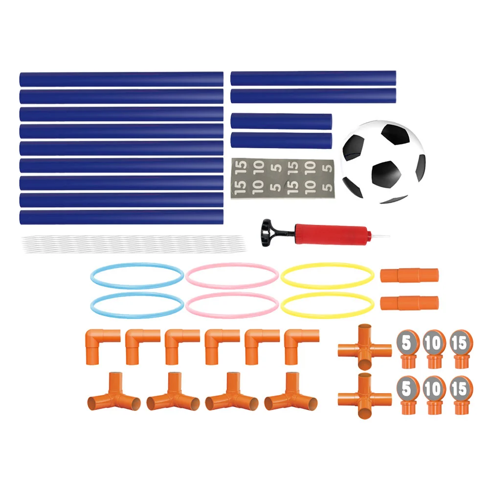 

1 Set 2-in-1 Useful Football Training Net Door Outdoor Soccer Sports for Children