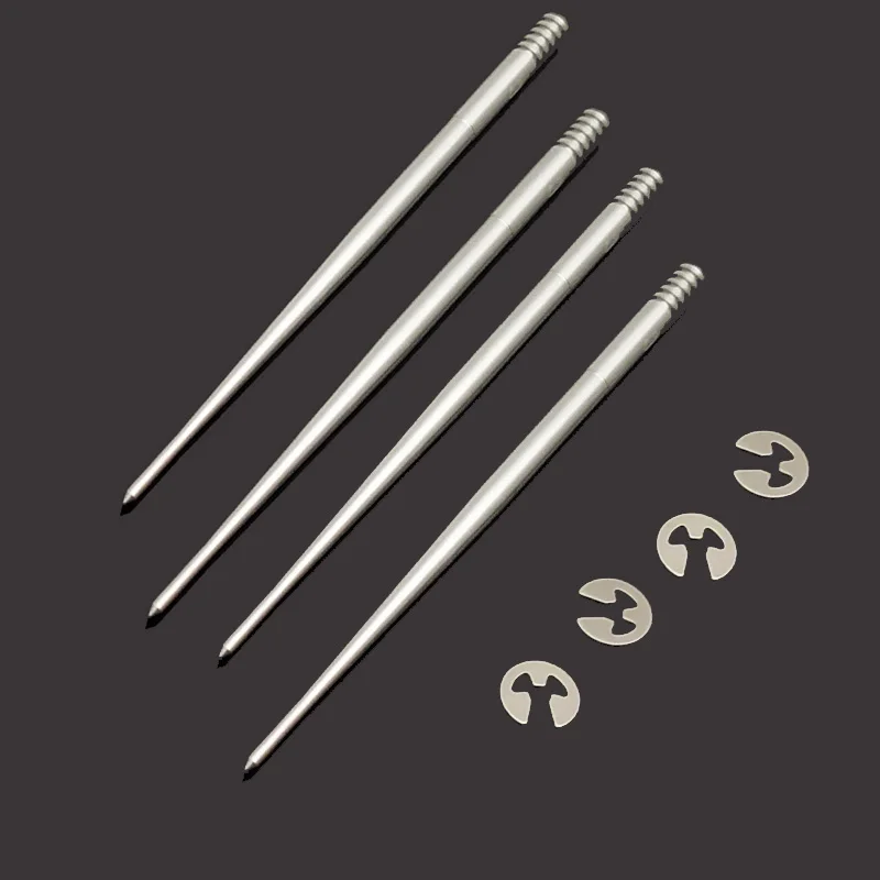 Набор из 4 шт. главных форсунок карбюратора с стопорной шайбой, модифицированная для мотоцикла карбюратора, основная масляная игла 56,5 мм, часть диафрагмы