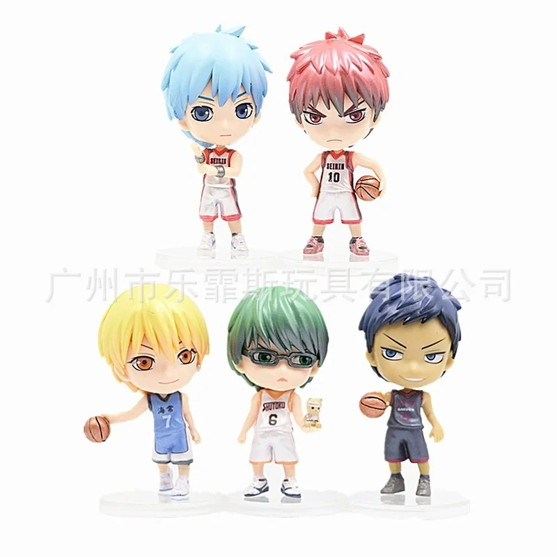 

Экшн-фигурки Kuroko's для баскетбола, ПВХ модель для детей, периферийные аниме украшения Kuroko Tetsuya, фигурка Кагами, тайга, игрушечные куклы