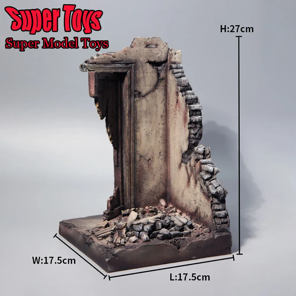 MMMTOYS M2217 масштаб 1/12 аксессуары для сцены солдата модель послевоенной руины