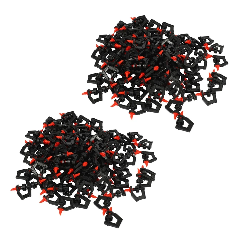 

200 Pcs Refract G Type Rotating Nozzle 360 Degree Refraction Watering Sprinklers Garden Irrigation Lawn Sprayed Fittings
