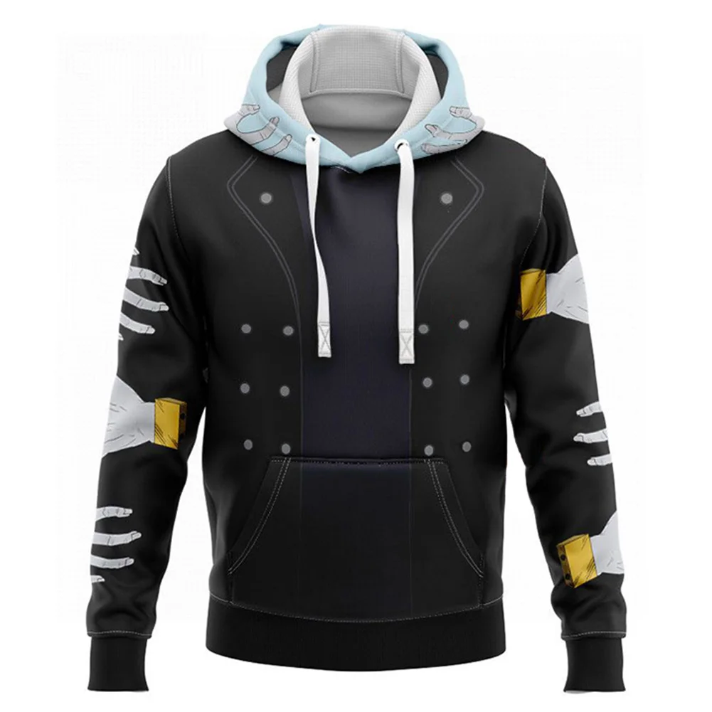 

My Hero Academia Shigaraki Tomura Cosplay Hoodie 3D Printed Hooded Sweatshirt Men Women Casual Streetwear Pullover