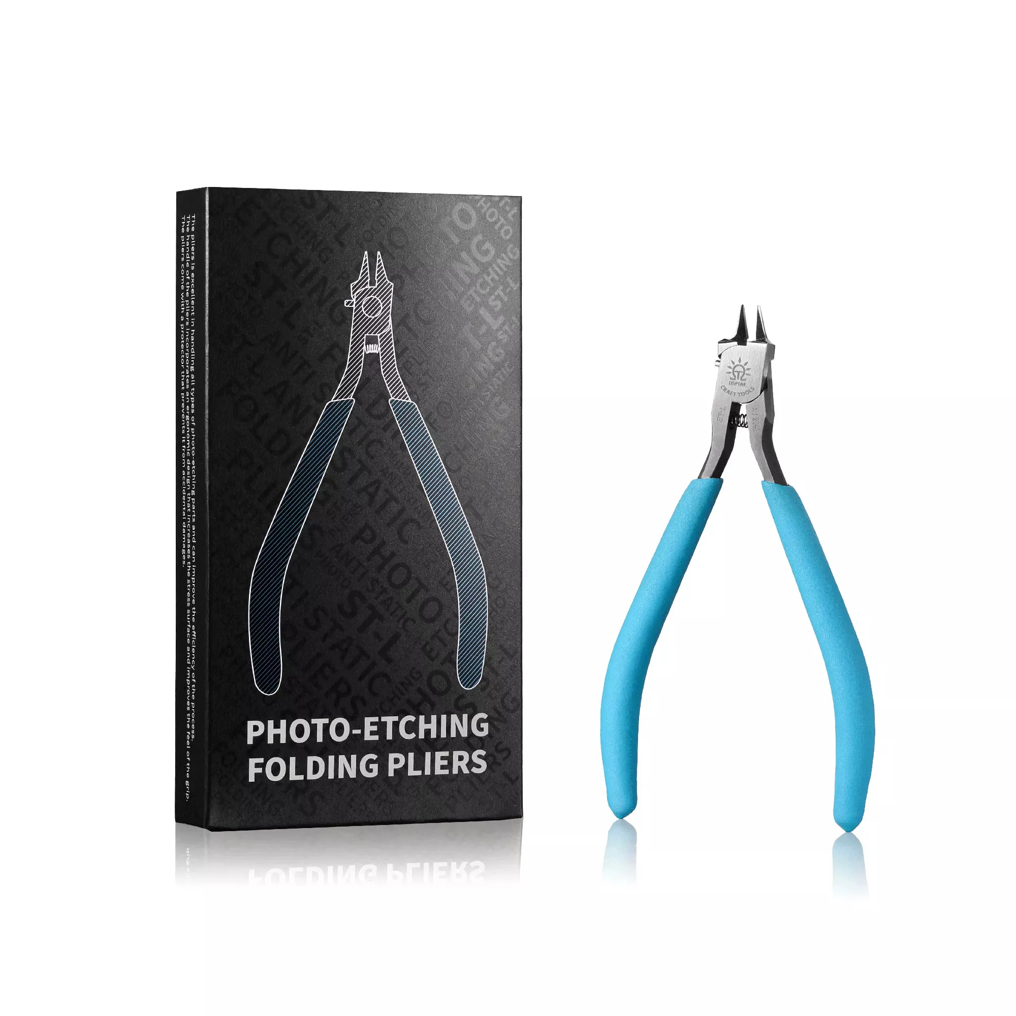 

DSPIAE Etch Plate Bending Bladeless Pliers Model Assembly Tool Hobby Accessory