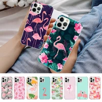 animal flamingo cute phone case for iphone 11 12 13 mini pro max 8 7 6 6s plus x 5 s se 2020 xr xs 10 case