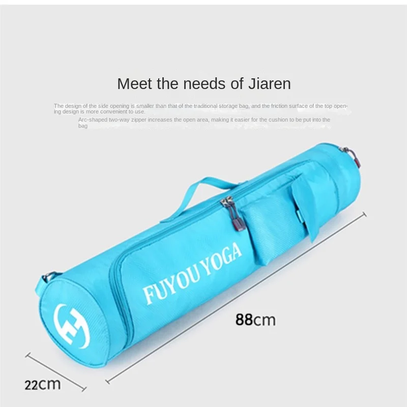 Fashion Fitness Sports Yoga Mat Bag Fitness Waterproof Wear Resistant Yoga Sport Bags Multifunction Pocket Outdoor Fitness Bag