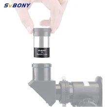 SVBONY 1.25'' 31.7mm 2X Barlow Lens M28.5*0.6 Thread for Standard Telescope Eyepiece