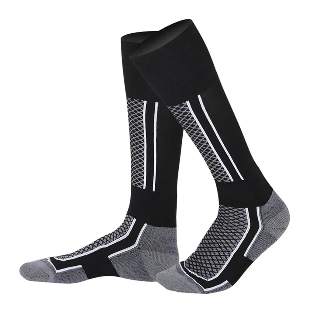 

1 Pair Ski Socks Winter Supplies Foot Warmer Unisex Fine Workmanship Compact Size Adult Craftsmanship Outdoor Fittings Warmth
