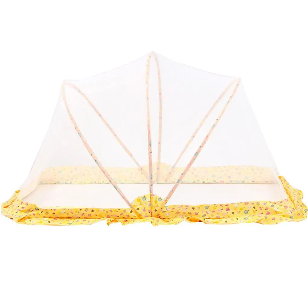 Children Foldable Baby Mosquito Net Free Installation Crib Bed Net Kids Baby Bedding Curtain