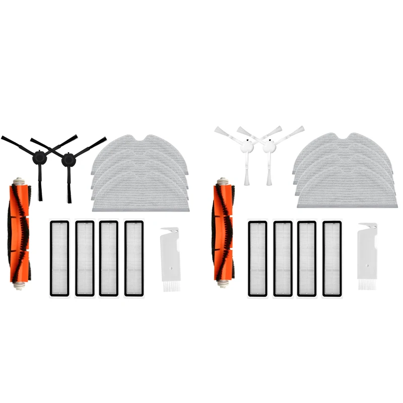 

Запасные части для Dreame L10 Pro D9 Запчасти для роботизированного пылесоса Kits, основная боковая щетка, фильтры, тряпка