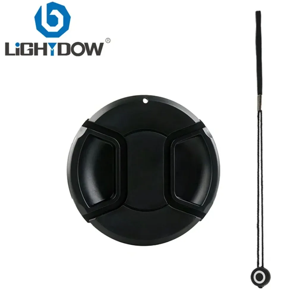 Легкий колпачок объектива с тросом для Canon Nikon Sony Olympus Fuji аксессуар камеры сделано