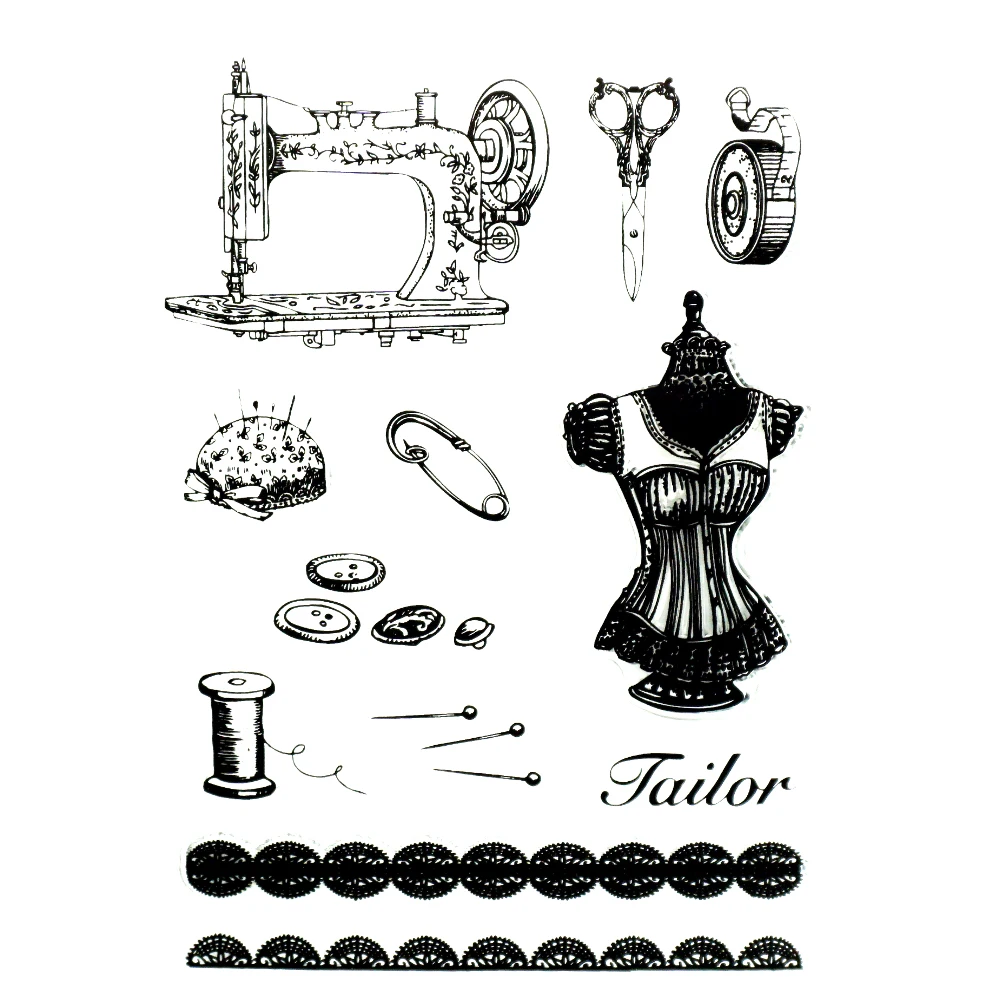 

Journamm милый винтажный штамп DIY уплотнители прозрачные резиновые штампы для штамповки украшения для скрапбукинга мусорные принадлежности для журналов канцелярские принадлежности