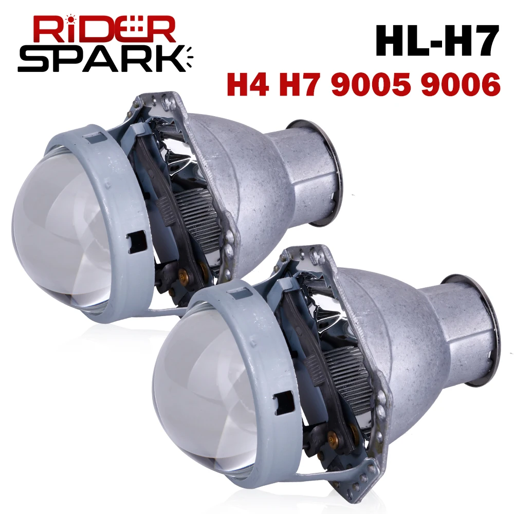

3,0 в Bi светодиодных проекторных линзах используются H7 светодиодные HID-лампы Биксеноновые линзы для фар H7 H4 9005 9006 универсальные модифицирова...