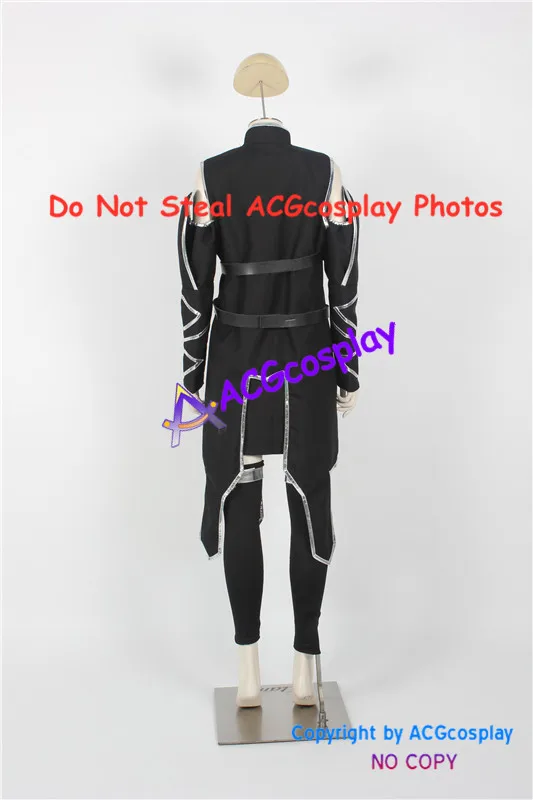 Фото Костюм для косплея Асуны Юки из Sword Art Online, черная версия, acgcosplay Garment №2