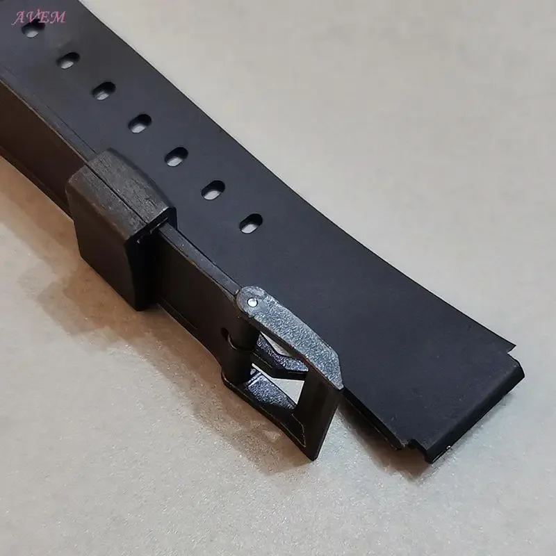 Фото Ремешок из полимерной смолы для часов, браслет для Casio MQ-27 MQ-38 MQ-26 MQ-28 MQ-105 MQ-95, прочный Univesal, черный браслет для часов, 18 мм №4