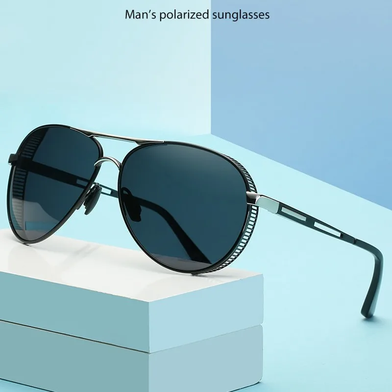 Men Polarized Sunglasses Men Women Aviation Oversized Style 2020 Brand Designer Rays Driving Sun Glasses Male Goggle UV400