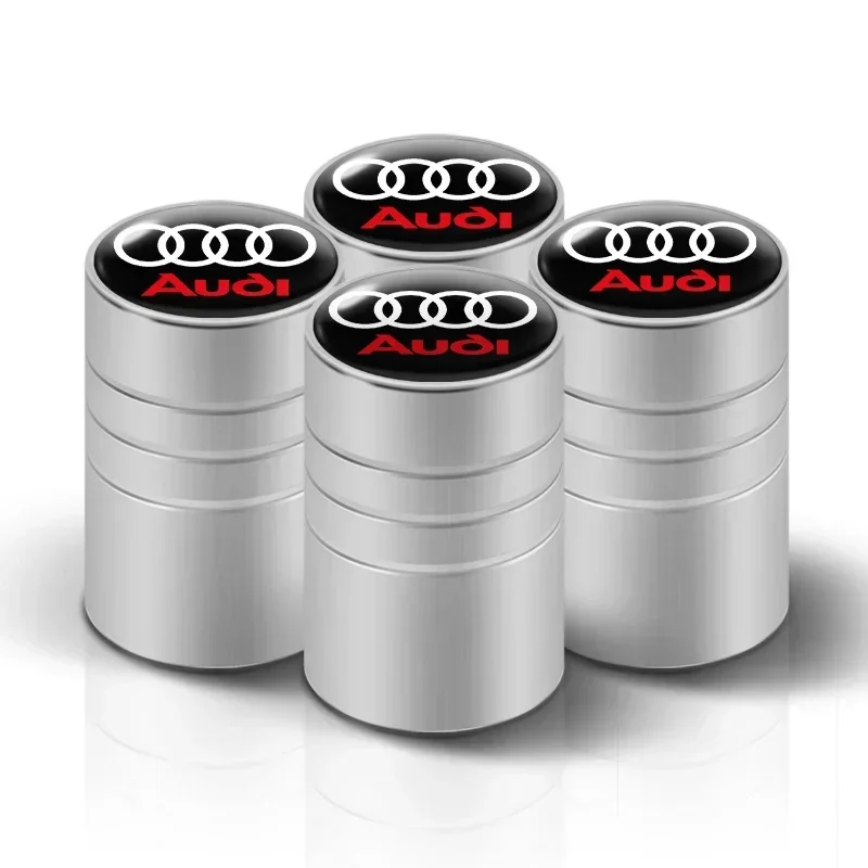 

4 шт. металлическая защитная крышка клапана колеса автомобиля для Audi Q3 Q4 Q5 Q6 Q7 B8 B6 C6 8p B7 C5 A3 A4 A5 A6 A7 A8 S3 S4 S5 S6
