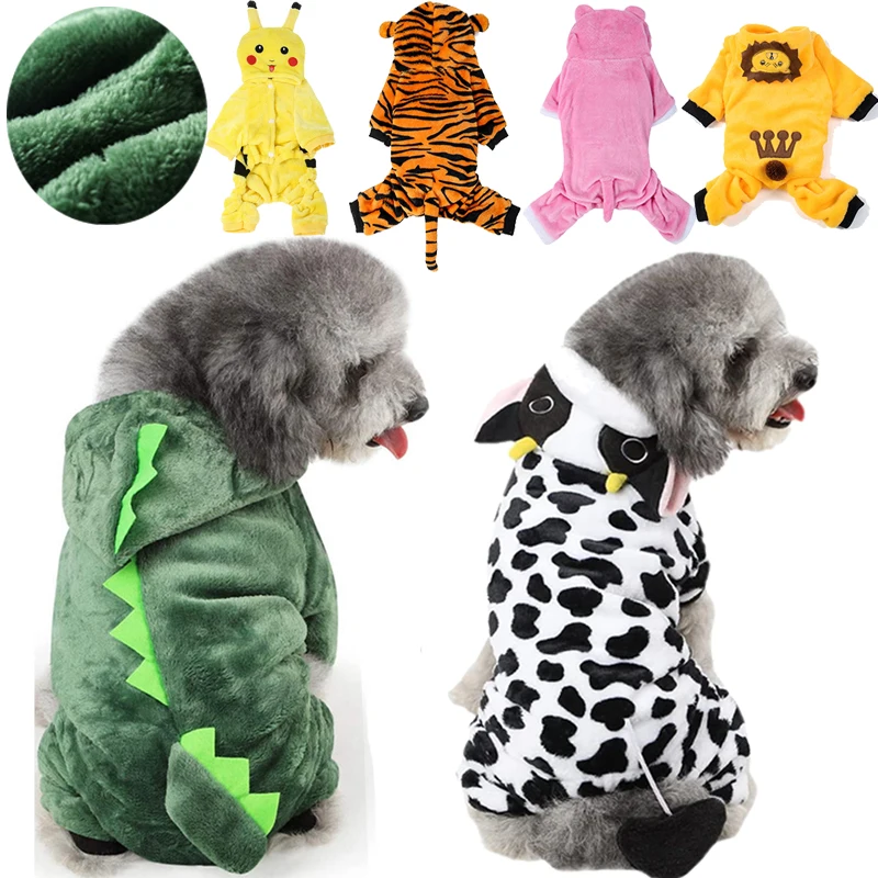 

Pet Dog Clothes Winter Soft Fleece Dogs Hoodies Pet Clothes for Small Dogs Puppy Cats Chihuahua Yorkshire Pets Christmas Costume