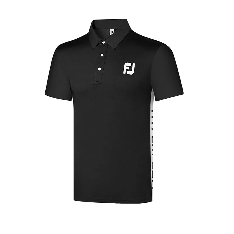 

New Summer Golf Men's Short Sleeve Shirt Polo T-Shirt Quick Dry Breathable Sports Top