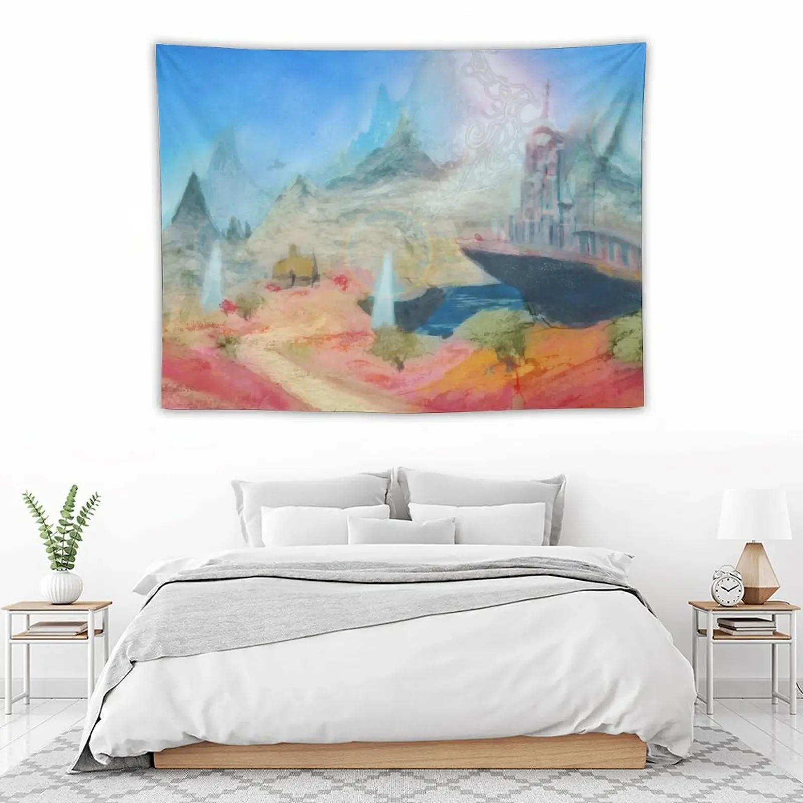 Il Mheg гобелен с изображением сказочного Королевство Настенный декор в японском