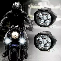689121516 led motorcycle headlight white spotlights electric vehicle scooters lamp high brightness modified auxiliary bulbs