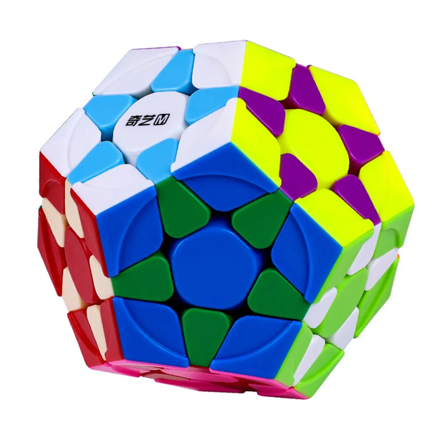 Qiyi QiHeng S2 Магнитный Megaminx 3x3 Magic Speed Cube Игрушка-головоломка Профессиональная