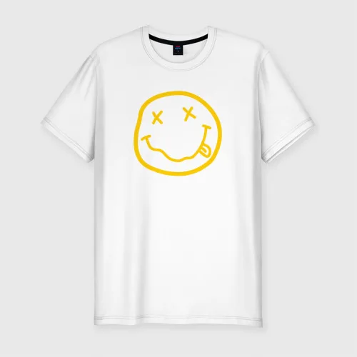 Мужская футболка хлопок Slim NIRVANA