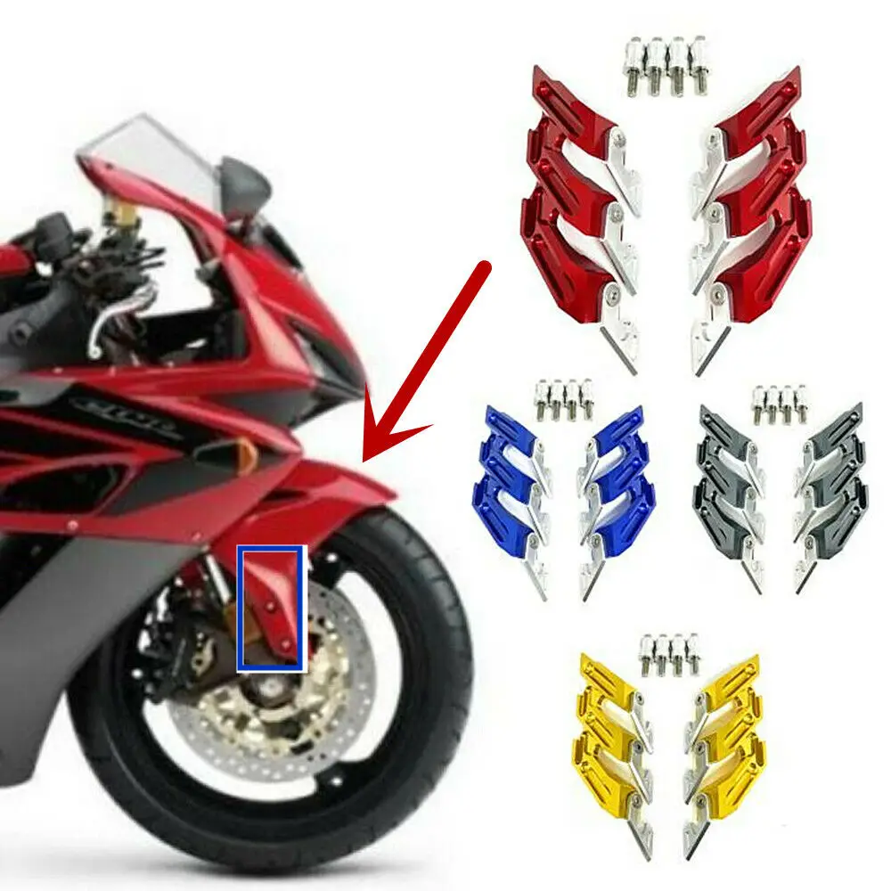 

Переднее крыло вилки, боковые Брызговики, обжимные Слайдеры для Honda CBR 1000RR 2006 2007