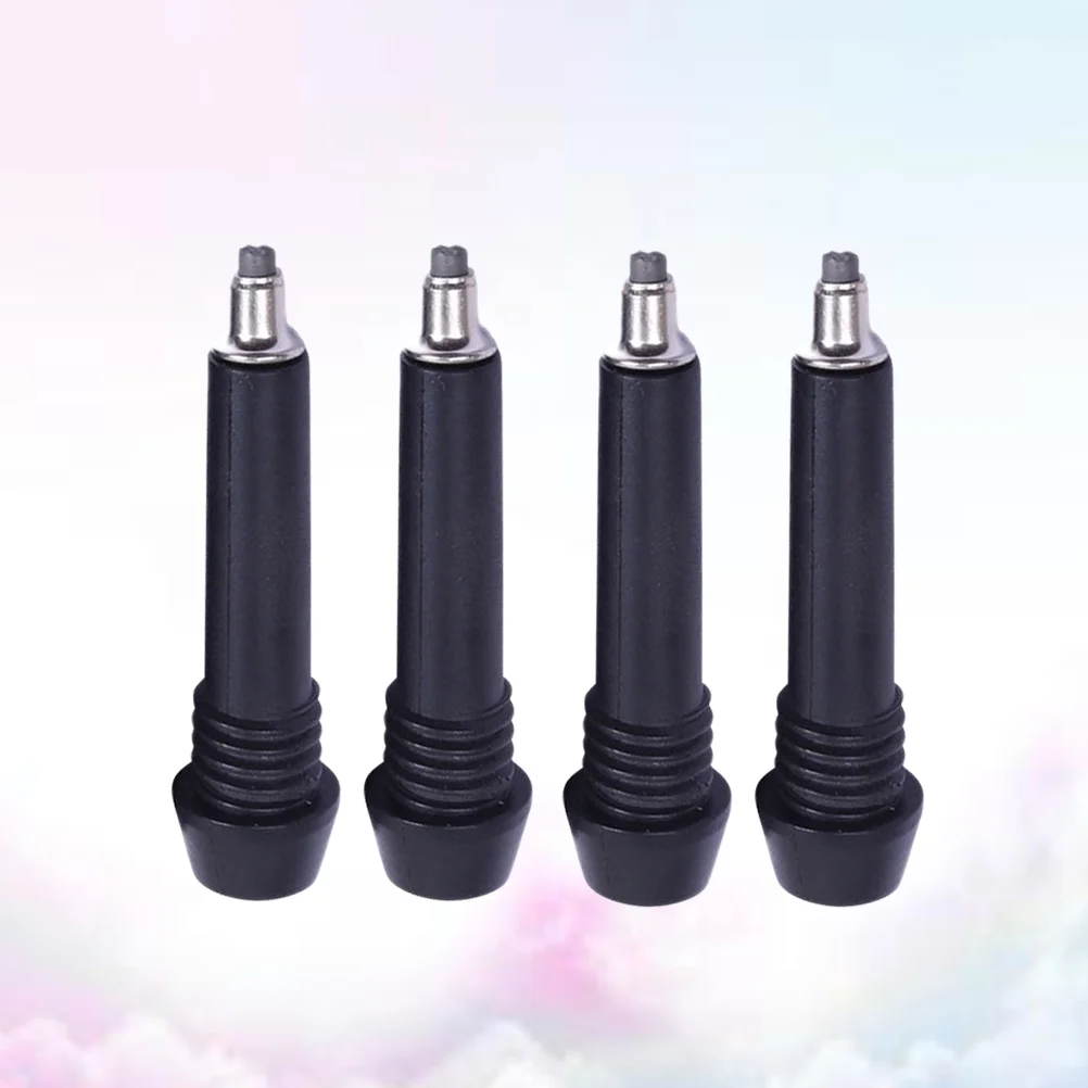 

4 Pcs Trekking Pole Tip Walking Sticks Tip Carbon Tungsten Steel Climbing Rod Tip Outdoor