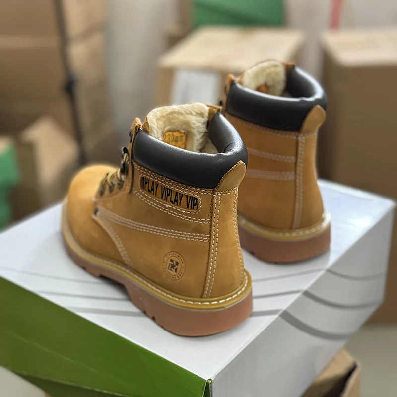 Классические женские зимние туфли удобные теплые ботильоны непромокаемые