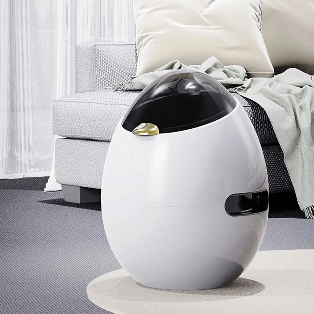 

Мусорная корзина в форме яйца для дома, отеля, мусорная корзина для гостиной, мусорная корзина