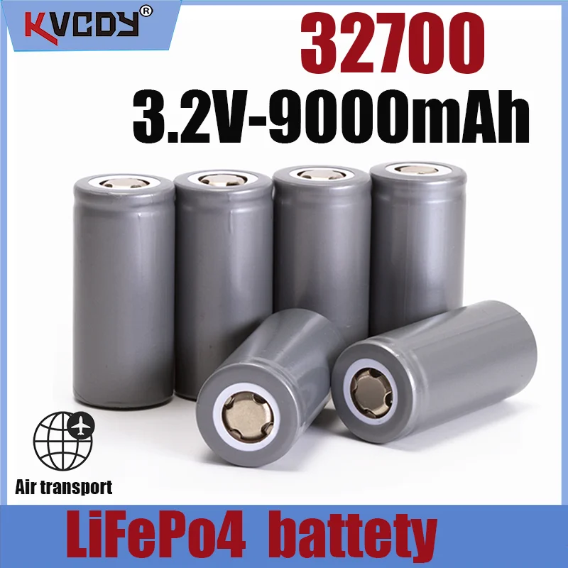 

Original 3.2 V 32700 9000 32700mah 9000 mAh battery LiFePO4 55A High Power Maximum Continuous Discharge Battery