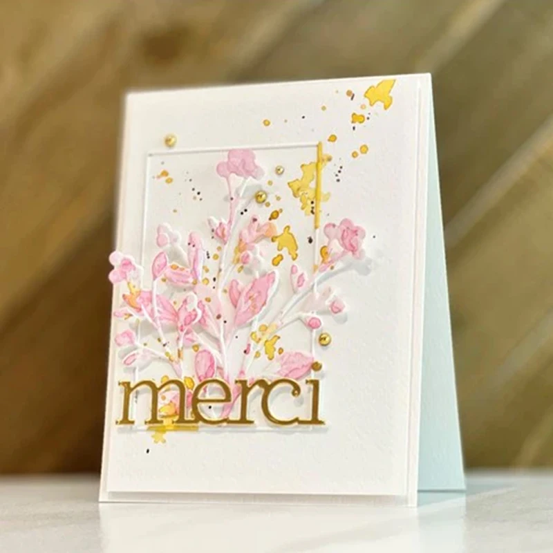 Новинка на Пасху цветочный букет близнецов Цветочная рамка папка для тиснения и