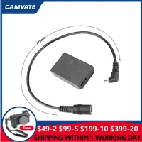 camvate standard canon lp e12 dr e12 dummy battery to 2 5mm dc cable connector 275mm for canon eos mm2m10m50m100m200